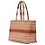 Cabas Céline Bolso Thais de lona a rayas beige grande Celine - vista 2