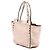 Bolso Valentino Gold Mini Metallic Pebbled Calfskin Rockstud Trapeze - vista 2