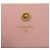 Wallet On Chain Chanel Pink CC gestepptes Lammleder Medaillon Clutch mit Kette - Ansicht 5