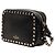 Borsa a tracolla Valentino in pelle nera Rockstud Nero - vista 2