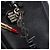 Borsa a secchiello bourse Saint Laurent in pelle nera con decorazioni monogramma mini Nero - vista 5