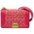 Chanel Boy Flap in tweed trapuntato e agnello rosa mini