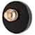 Spilla Chanel Black CC Resin Shield Nero - vista 2