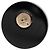 Spilla Chanel Black CC Resin Shield Nero - vista 3