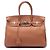 Hermès Marrone Togo Birkin Retourne 35