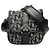 Borsa a tracolla Dior Black Diorissimo Trotter in tela Nero