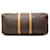 Louis Vuitton Marrone Monogram Keepall 55 - vista 3