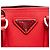 Borsa Prada Red Mini Saffiano Lux Promenade Rosso - vista 5