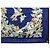 Hermès NUOVO FULLETTO HERMES L'INTRUS DE JACQUELOT CARRÉ 90 BLU SETA Blu navy - vista 4