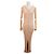 NEUES VERSACE GERIPPTE LANGES KLEID MIT MEDUSA-KNÖPFEN 40 IT 36 FR