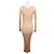 NEUES VERSACE GERIPPTE LANGES KLEID MIT MEDUSA-KNÖPFEN 40 IT 36 FR - Ansicht 3
