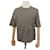 Hermès CAMISETA HERMES CAVALCADE JACQUARD H257740 XL 56 ALGODÓN TAUPE CABALLOS Gris pardo  - vista 1