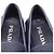 Prada Driving Loafer Schuhe aus Saffiano-Leder in Navy Blau - Ansicht 10