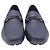 Prada Driving Loafer Schuhe aus Saffiano-Leder in Navy Blau - Ansicht 2