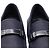 Prada Driving Loafer Schuhe aus Saffiano-Leder in Navy Blau - Ansicht 6
