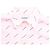 Camicia oversize Balenciaga con logo a righe e bottoni anteriori in cotone rosa Marrone - vista 8