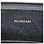 Porte-documents Balenciaga à fermeture éclair en cuir noir Gris - vue 8