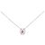 Autre Marque Collana in zaffiro e diamanti Pt900/Pt850 Argento