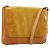LOUIS VUITTON Monogram Vernis Thompson Street Bag Beige M91301 LV Auth 181659