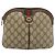 Borsa GUCCI GG Supreme Web Sherry Line in PVC Beige Oro 904 02 047 Auth 181772 D'oro - vista 13