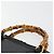 Borsa a Mano GUCCI Bamboo in Pelle Nera e Oro 000 2214 0289 Auth 180221 Nero D'oro - vista 14