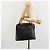 Borsa a Mano GUCCI Bamboo in Pelle Nera e Oro 000 2214 0289 Auth 180221 Nero D'oro - vista 22