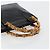 Borsa a Mano GUCCI Bamboo in Pelle Nera e Oro 000 2214 0289 Auth 180221 Nero D'oro - vista 7