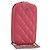 CHANEL Handy-Etui aus Lammleder Rosa Silber CC Authentisch ka4502M Pink
