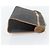 Clutch Christian Dior Honeycomb Canvas PVC Nero Oro Auth 182487 D'oro - vista 4