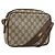 Borsa a tracolla GUCCI GG Supreme PVC Beige Oro Auth BA13033 D'oro