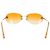 Gafas de sol CHANEL metal Orange CC Auth yk20403SAM Naranja - vista 2