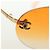 Gafas de sol CHANEL metal Orange CC Auth yk20403SAM Naranja - vista 6