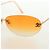 Gafas de sol CHANEL metal Orange CC Auth yk20403SAM Naranja - vista 8