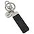 LOUIS VUITTON Monogram Eclipse Porte Cles Neo LV Club Charm M69475 Auth BA13248 Monogramm