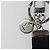 LOUIS VUITTON Monogram Eclipse Porte Cles Neo LV Club Charm M69475 Auth BA13248 Monogramm - Ansicht 4