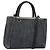Borsa FENDI 2 JOURS Denim 2way Blu Argento Auth ka4513