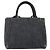 Borsa FENDI 2 JOURS Denim 2way Blu Argento Auth ka4513 - vista 2