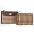 Clutch Burberrys Nova Check in tela Set Beige Auth 180194