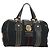 Borsa GUCCI GG Canvas Sherry Line Histeria Nera Oro 186232 Auth 181412V Nero D'oro