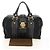 Borsa GUCCI GG Canvas Sherry Line Histeria Nera Oro 186232 Auth 181412V Nero D'oro - vista 12