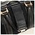 Borsa GUCCI GG Canvas Sherry Line Histeria Nera Oro 186232 Auth 181412V Nero D'oro - vista 22