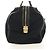 Borsa GUCCI GG Canvas Sherry Line Histeria Nera Oro 186232 Auth 181412V Nero D'oro - vista 4
