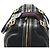 Borsa GUCCI GG Canvas Sherry Line Histeria Nera Oro 186232 Auth 181412V Nero D'oro - vista 6
