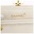 CHANEL Borsa a Spalla Matelasse con Catena in Pelle di Agnello Bianco Oro CC Auth 181776V D'oro - vista 19
