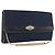 Borsa a tracolla con catena in tela Christian Dior Trotter Navy Gold Auth bs35406 D'oro Blu navy