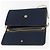 Borsa a tracolla con catena in tela Christian Dior Trotter Navy Gold Auth bs35406 D'oro Blu navy - vista 9