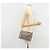 Autre Marque Stella MacCartney Falabella Tasche mit Kette Polyester Grau Silber Auth BA13184 Braun - Ansicht 23
