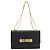 Borsa a Spalla con Catena VERSACE in Pelle Nera e Oro Auth BA13207 Nero D'oro - vista 13