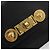 Borsa a Spalla con Catena VERSACE in Pelle Nera e Oro Auth BA13207 Nero D'oro - vista 17