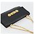 Borsa a Spalla con Catena VERSACE in Pelle Nera e Oro Auth BA13207 Nero D'oro - vista 6